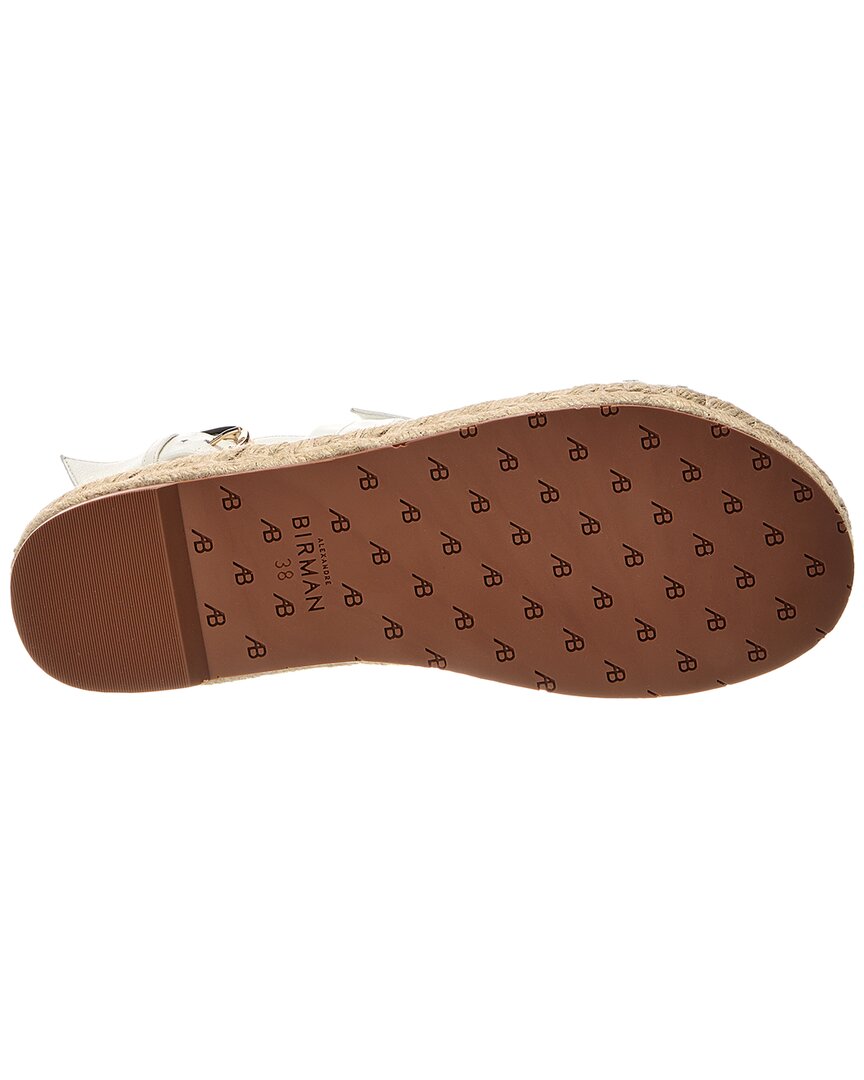 clarita leather espadrille sandal