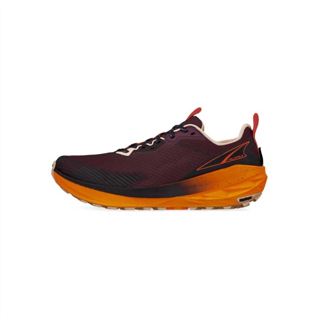 men's experience wild 2 shoes in maroon