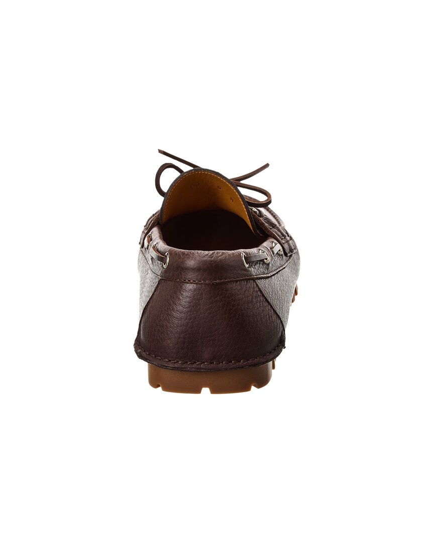 ferragamo giosue leather loafer