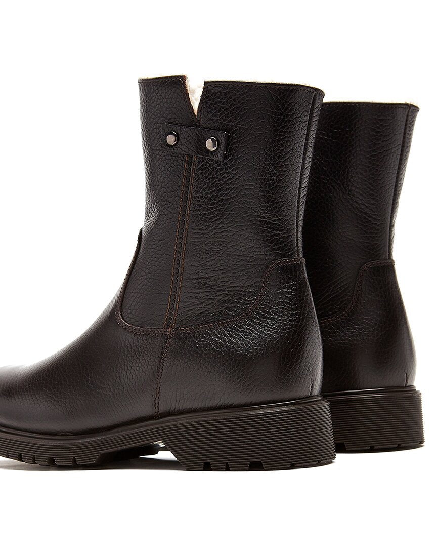 hunter waterproof leather boot