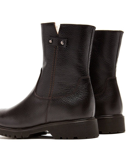 hunter waterproof leather boot