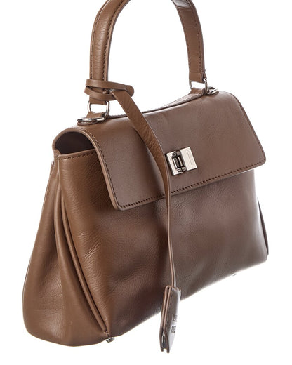 billie mini leather satchel