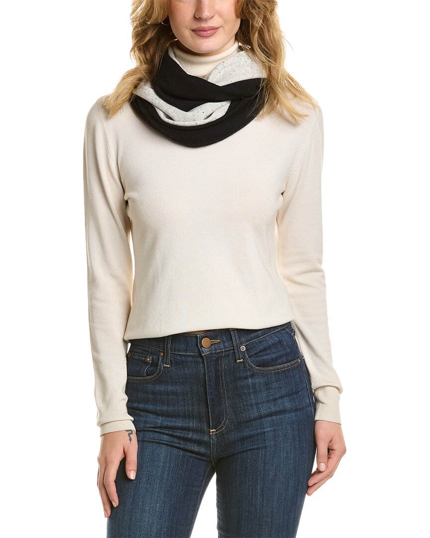 basic two-tone cashmere wrap