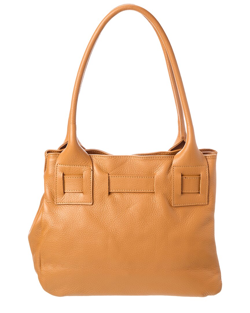 lucy16 small leather shoulder tote