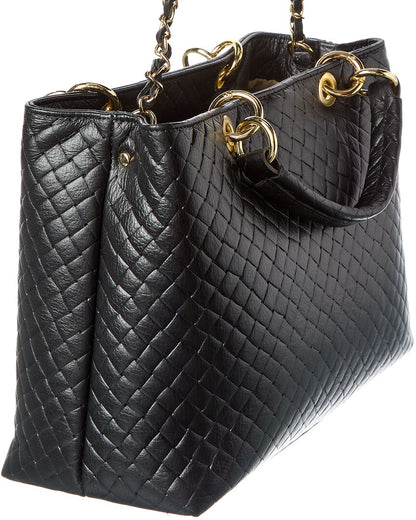 elspeth leather handbag