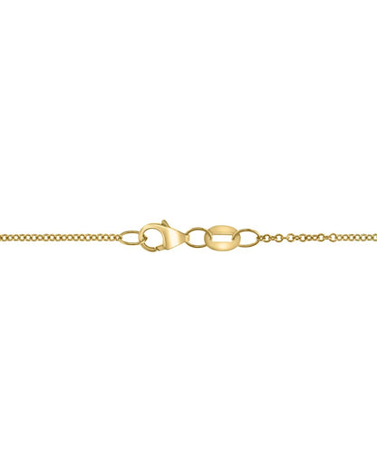 14k 0.75 ct. tw. diamond & sapphire necklace