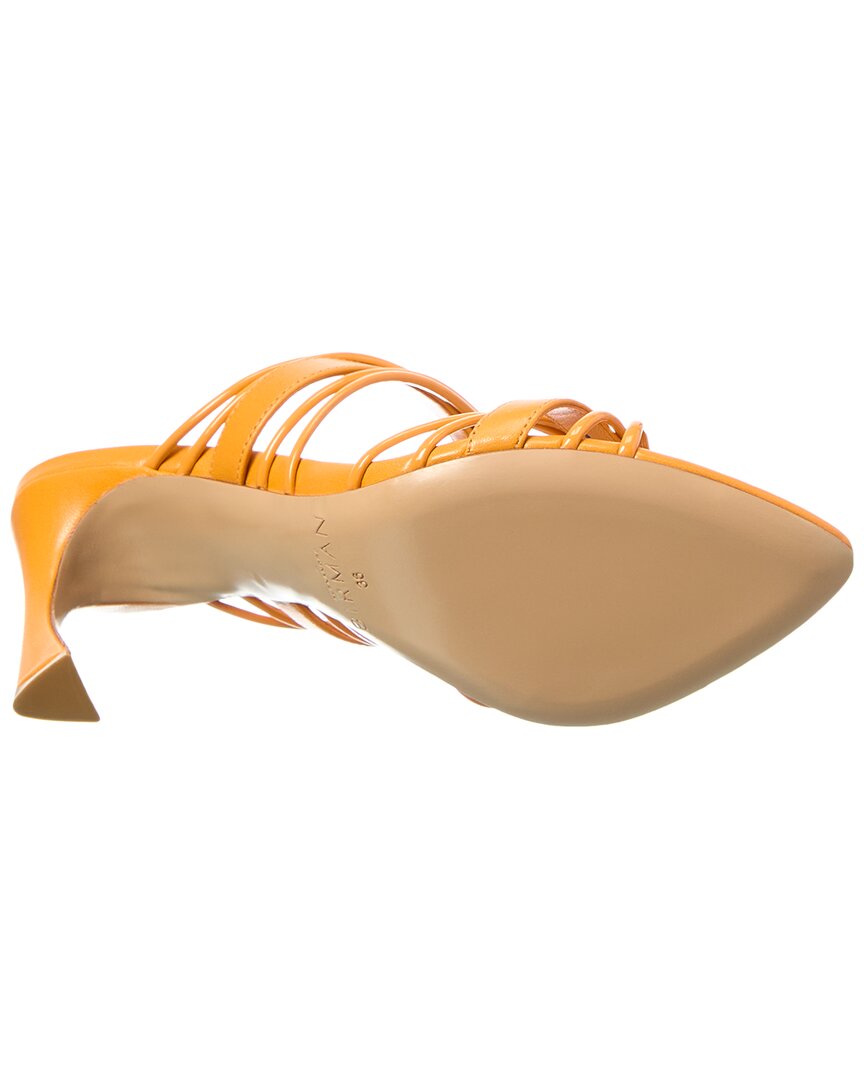 malena 85 leather mule