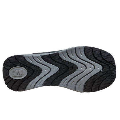 men's explore shoes in black mesh combo