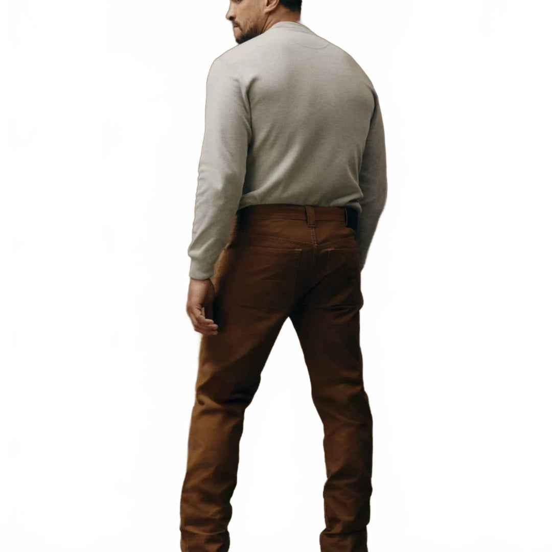 men's dry tin cloth 5-pocket pant in whiskey