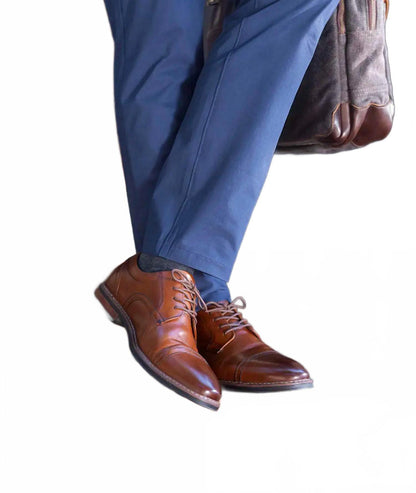 men's centro flex shoes in brown