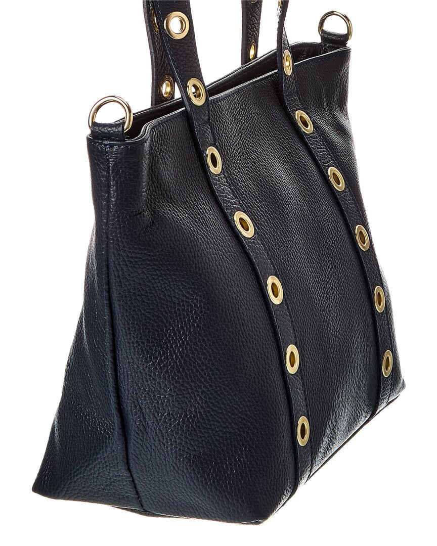 stella27 studded leather tote