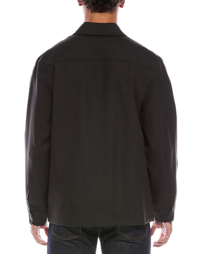 tropical wool field jacket