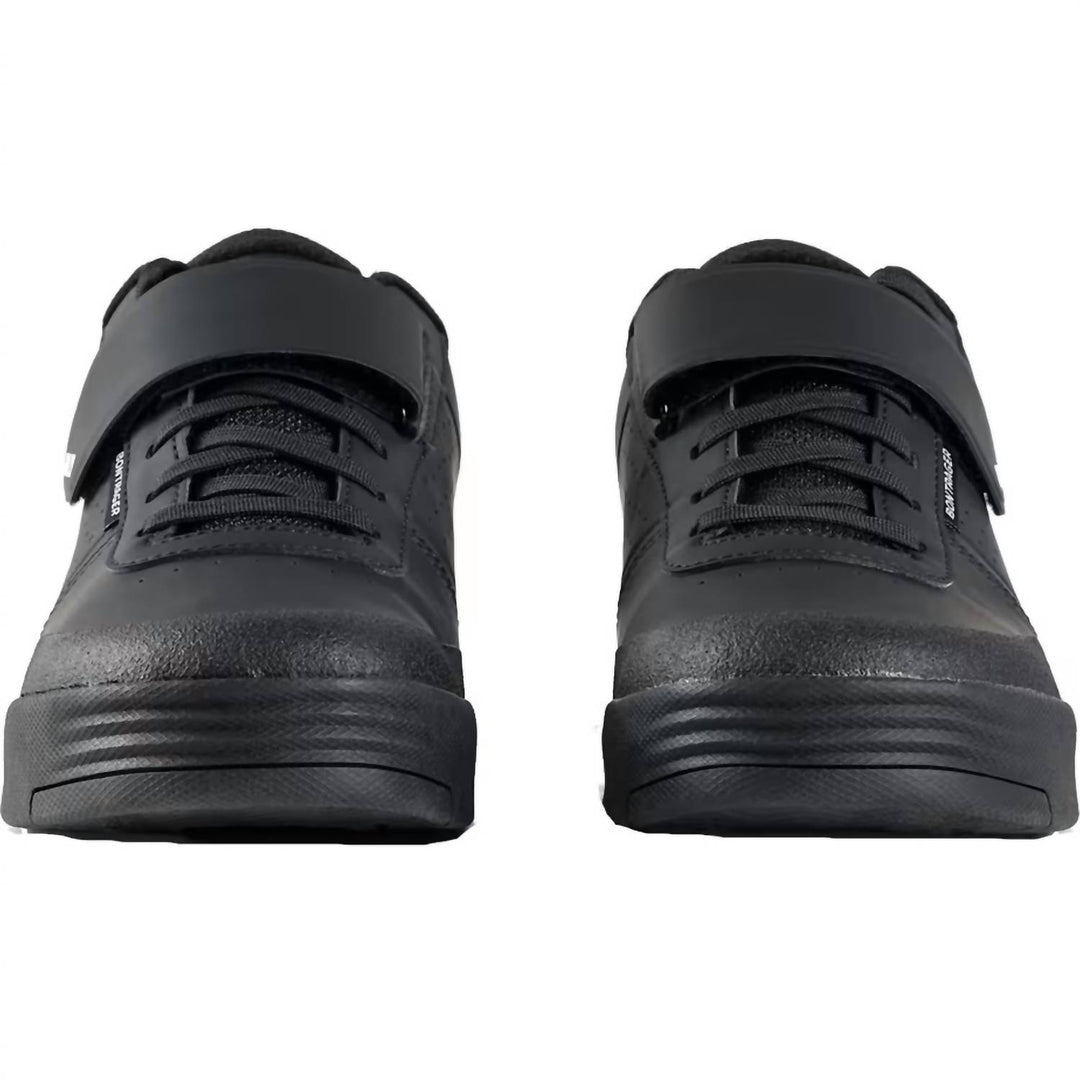 unisex rally athletic mountain bike shoe in black