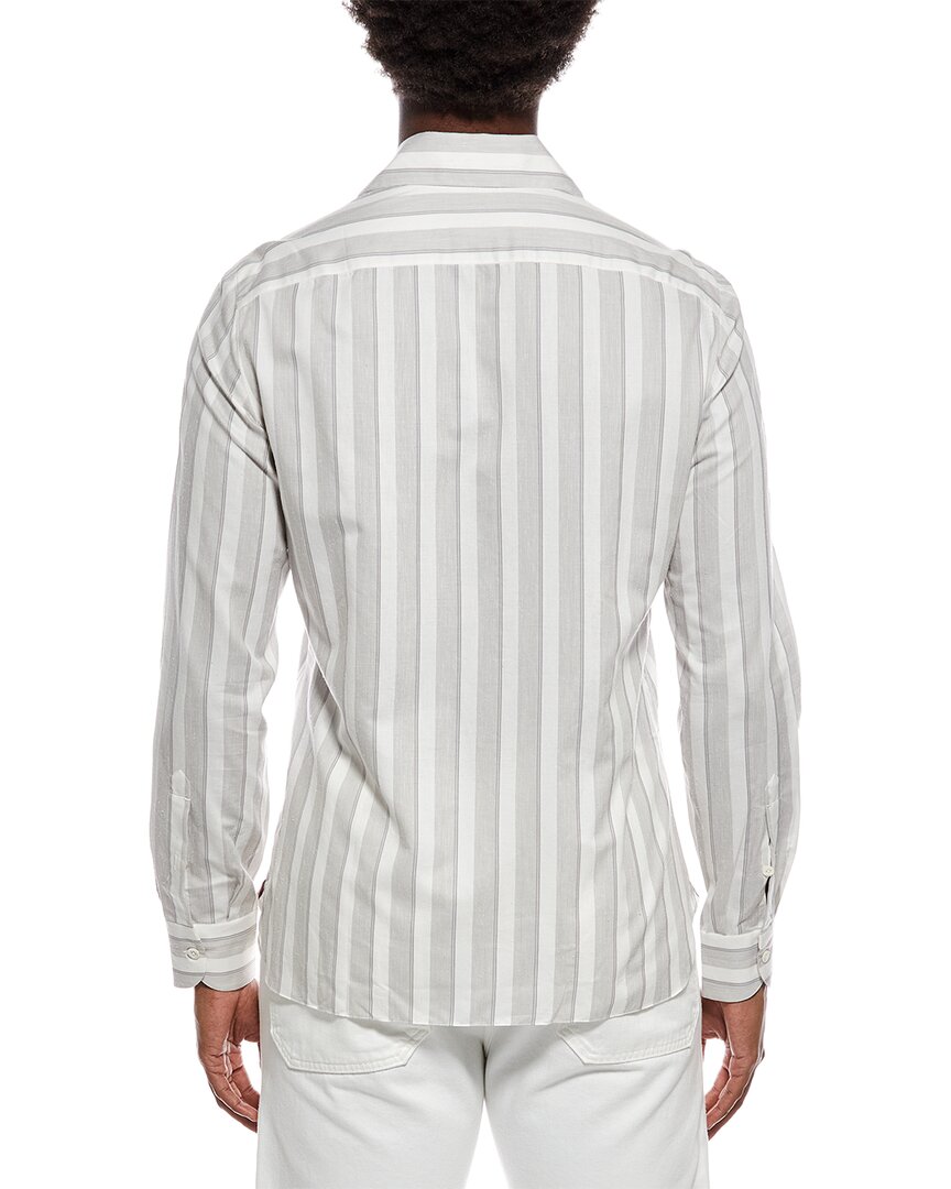 silk-blend shirt