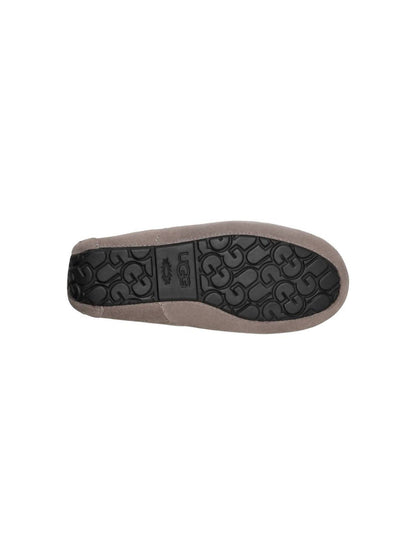 men's ascot suede slipper in grey