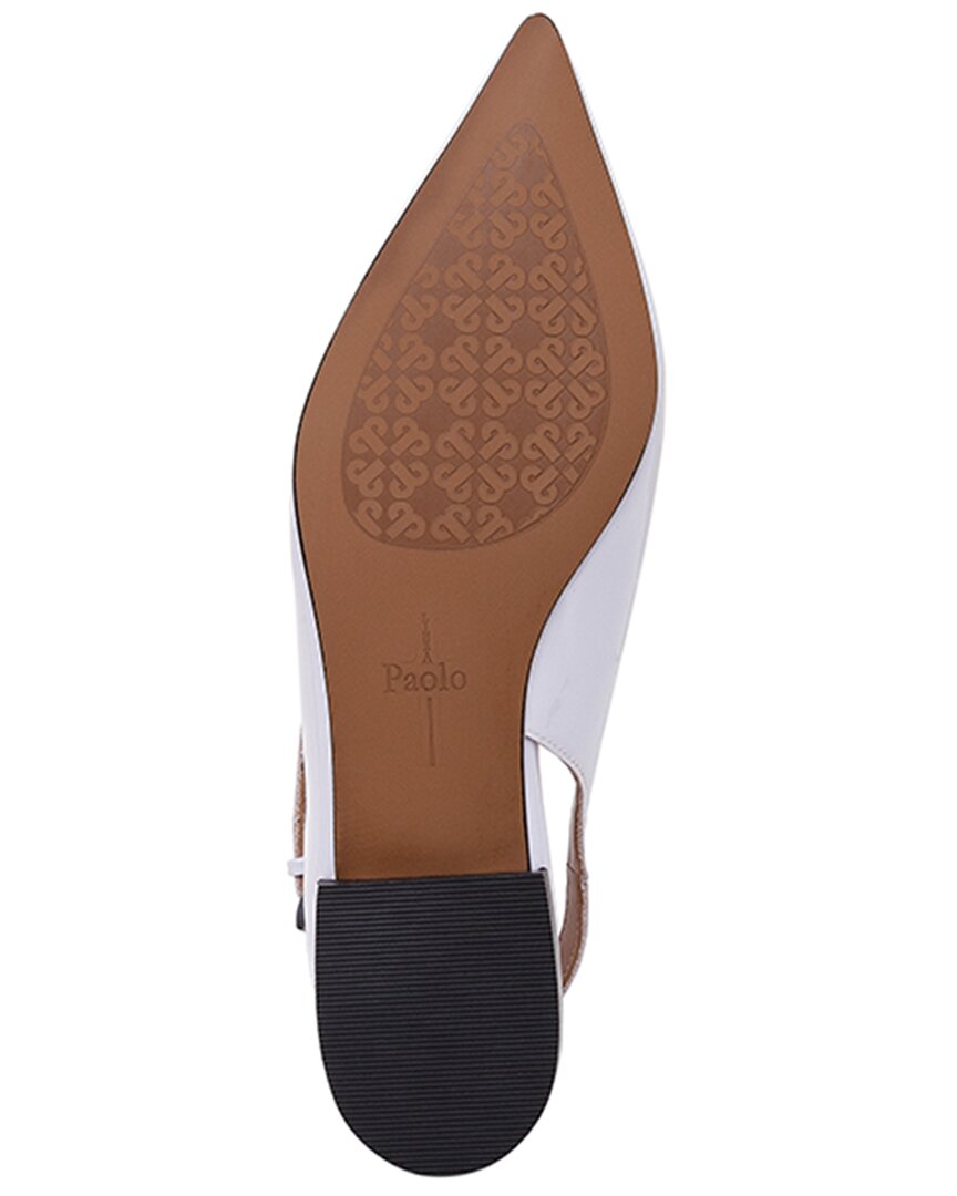caia-l leather slingback flat