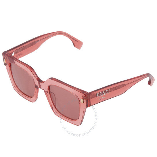 Fendi, Bordeaux Square Ladies Sunglasses