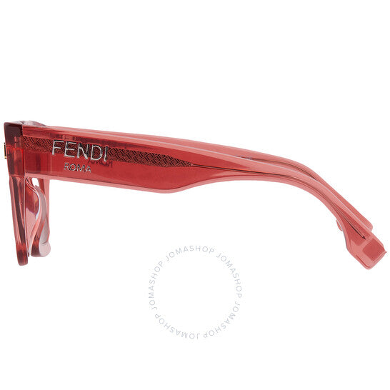 Fendi, Bordeaux Square Ladies Sunglasses