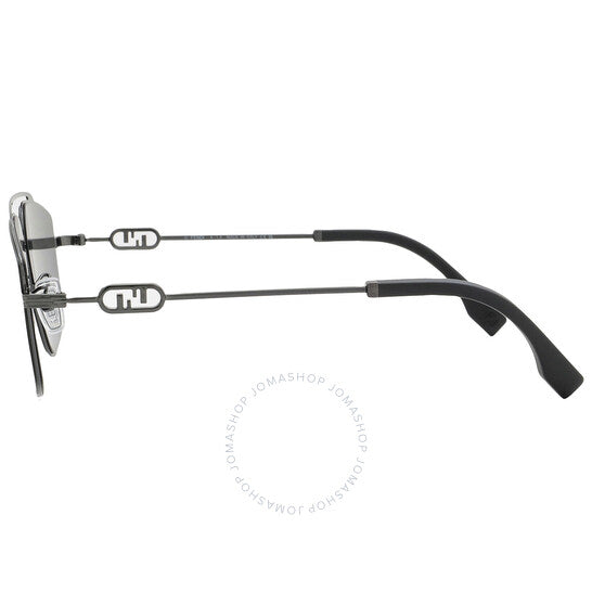 نظارة شمسية فندي نافيجيتور للرجال باللون الرمادي الداكن