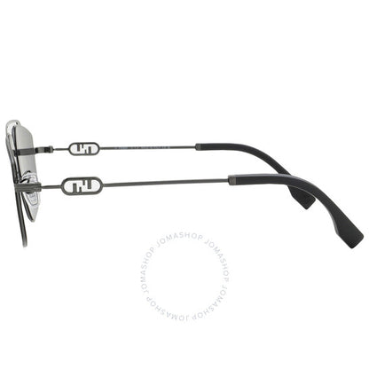 نظارة شمسية فندي نافيجيتور للرجال باللون الرمادي الداكن