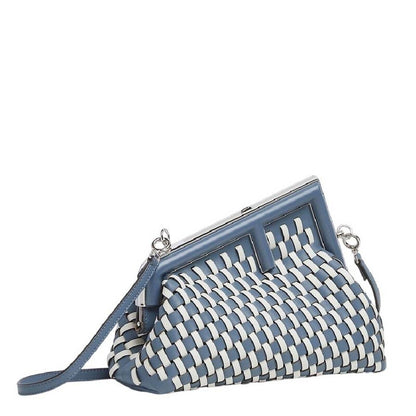 Detachable Strap Hand Woven Clutch