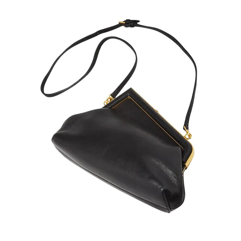 First Small Nappa Leather Clutch