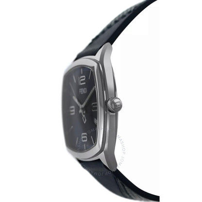 ساعة فندي مومنتو كوارتز للرجال بمينا أزرق