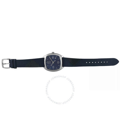 ساعة فندي مومنتو كوارتز للرجال بمينا أزرق