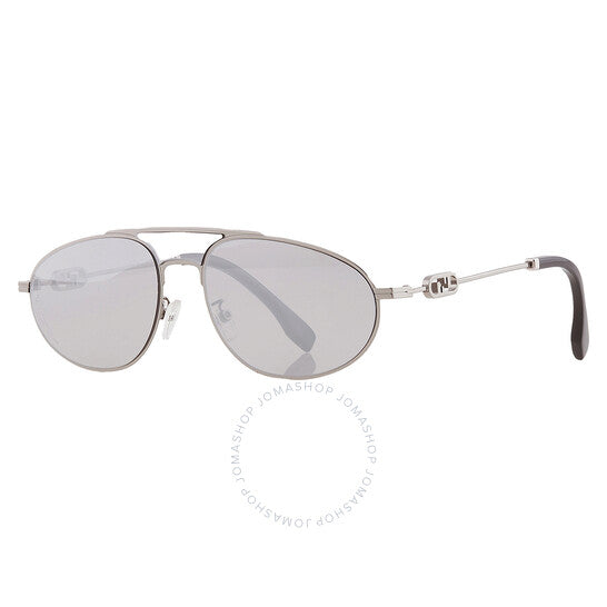 Fendi, Smoke Mirror Pilot Men's Sunglasses