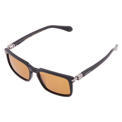 Amber Rectangular Men's Sunglasses