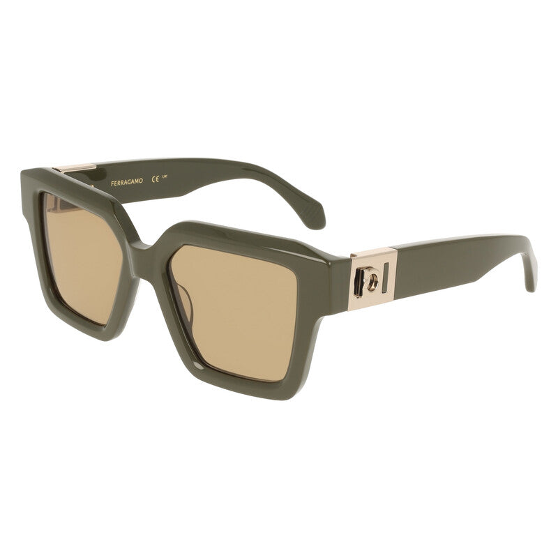 Amber Square Ladies Sunglasses