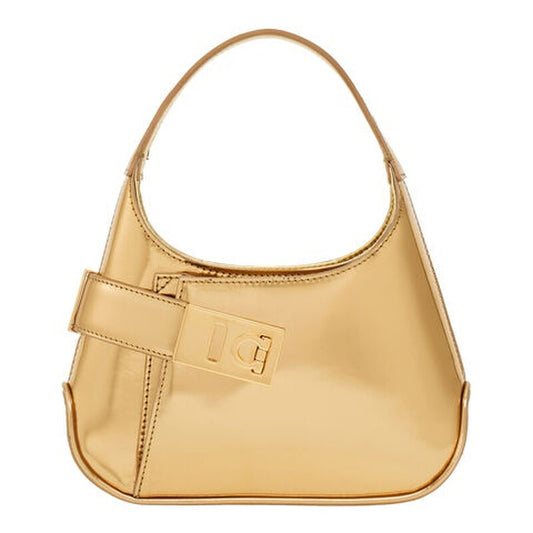 Arch Metallic Hobo Mini Bag