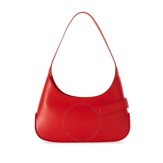 Ferragamo, Archive Calfskin Leather Hobo Shoulder Bag in Red