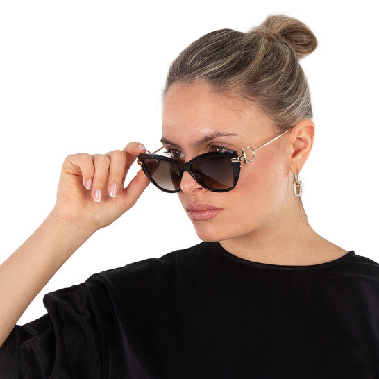 Black Cat Eye Ladies Sunglasses
