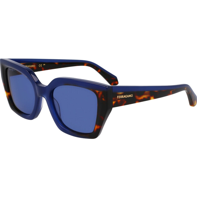 Blue Butterfly Ladies Sunglasses