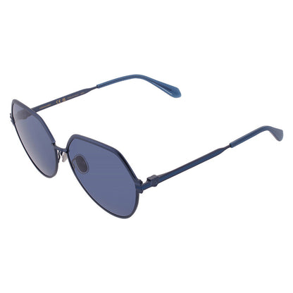 Blue Geometric Ladies Sunglasses