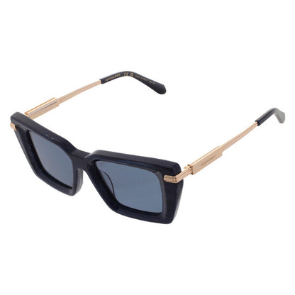 Blue Rectangular Ladies Sunglasses