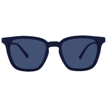 Blue Rectangular Men's Sunglasses