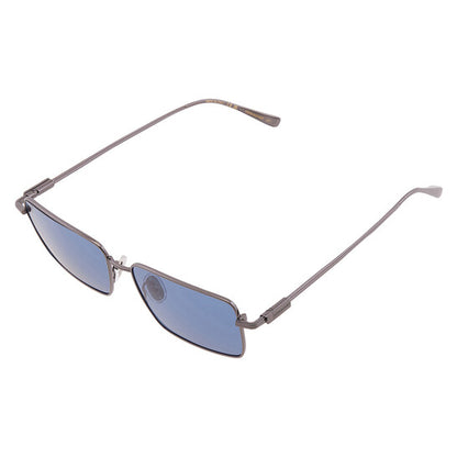 Blue Rectangular Men's Sunglasses