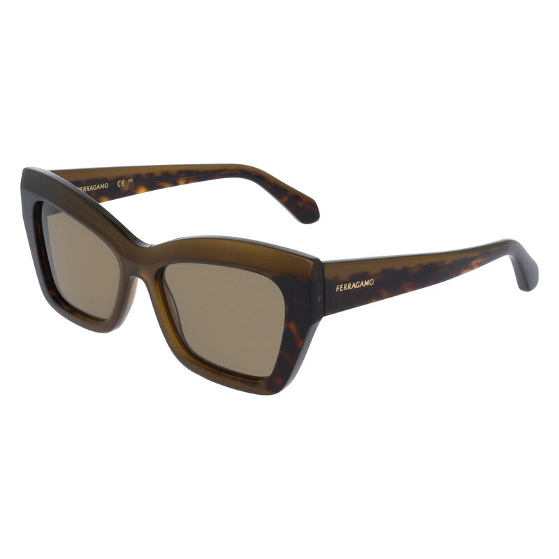 Brown Butterfly Ladies Sunglasses