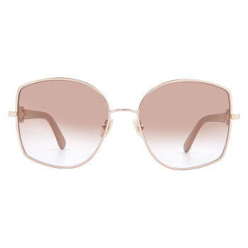 Brown Gradient Butterfly Ladies Sunglasses