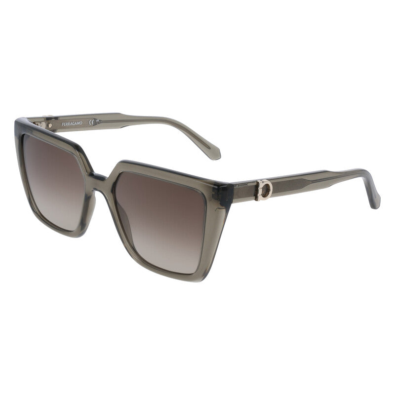 Brown Gradient Butterfly Ladies Sunglasses