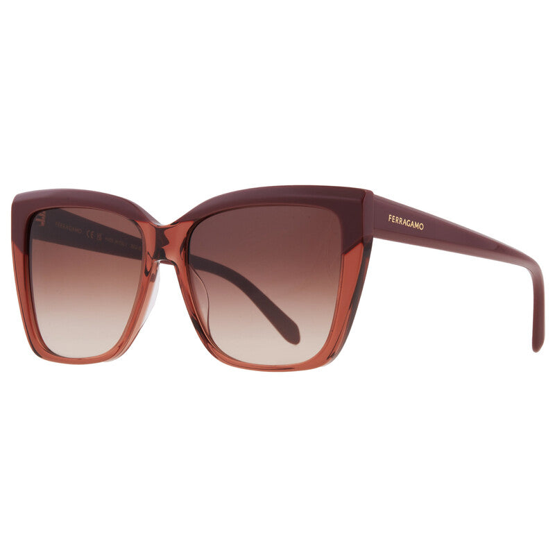 Brown Gradient Cat Eye Ladies Sunglasses