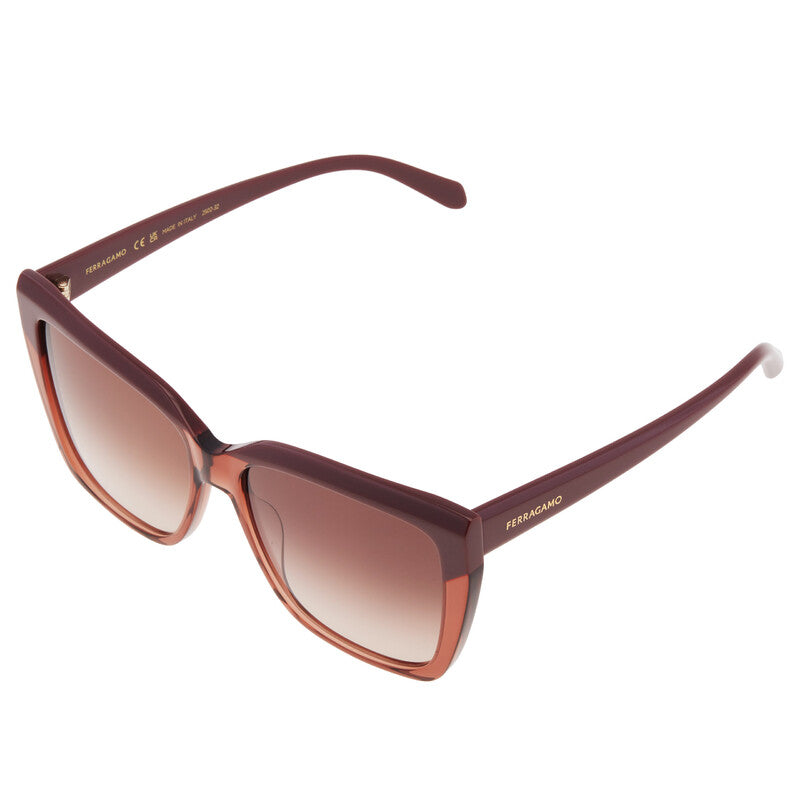 Brown Gradient Cat Eye Ladies Sunglasses