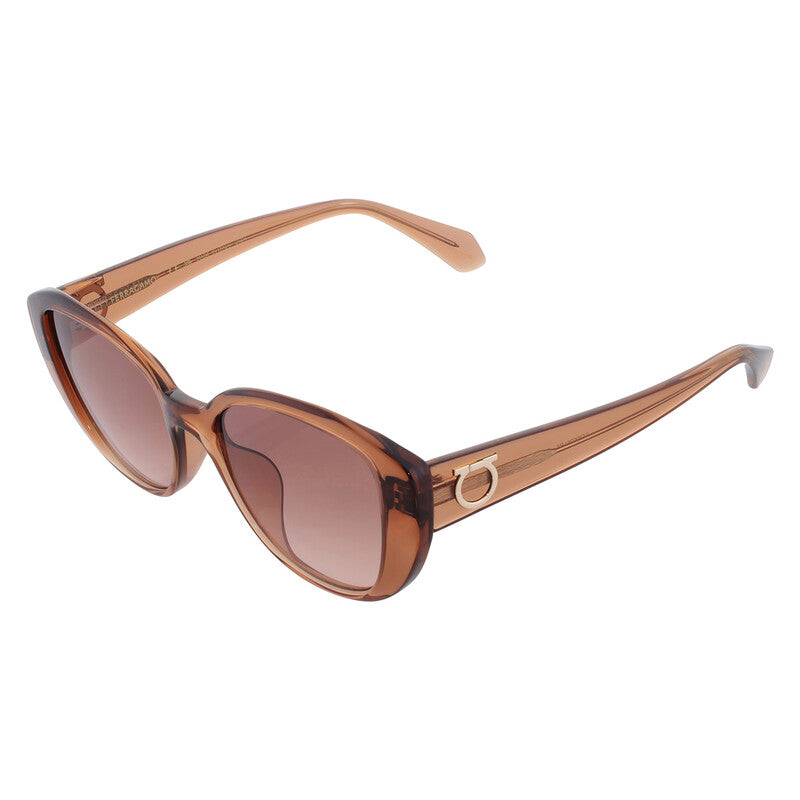 Brown Gradient Cat Eye Ladies Sunglasses