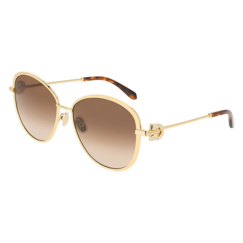 Brown Gradient Cat Eye Ladies Sunglasses
