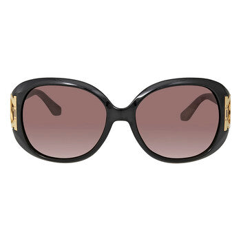 Brown Gradient Oval Sunglasses SF668 001 57