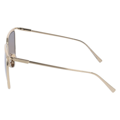 Brown Gradient Square Ladies Sunglasses