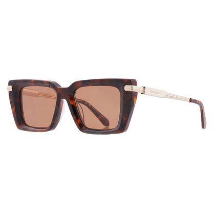 Brown Rectangular Ladies Sunglasses