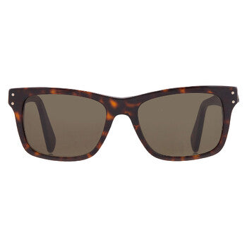 Brown Rectangular Men's Sunglasses